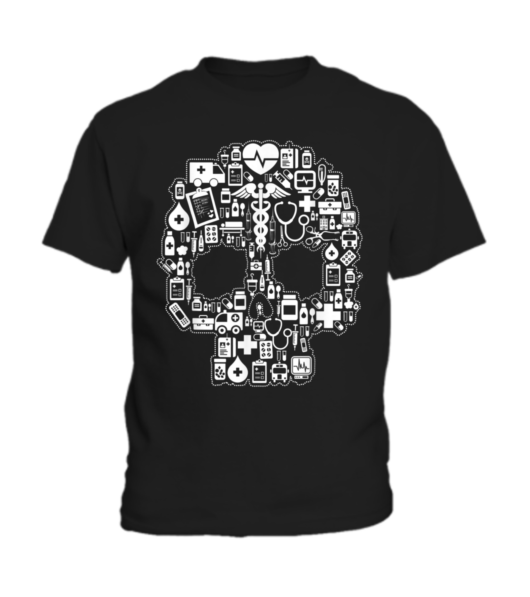 Nurse Sugar Skull Toddler T-Shirt