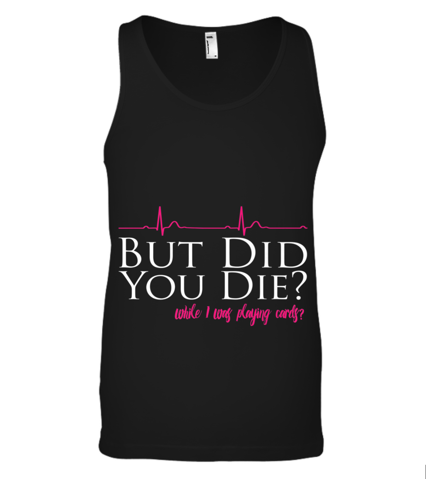Nurses Don't Play Cards Tank Top