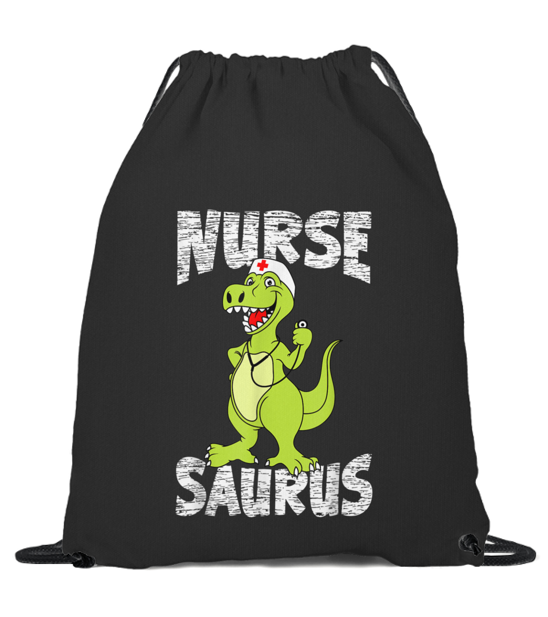 NurseSaurus Nurse for RN LPN Drawstring Bag