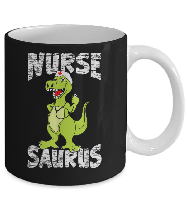 NurseSaurus Nurse for RN LPN Mug NurseSaurus Nurse for RN LPN Mug