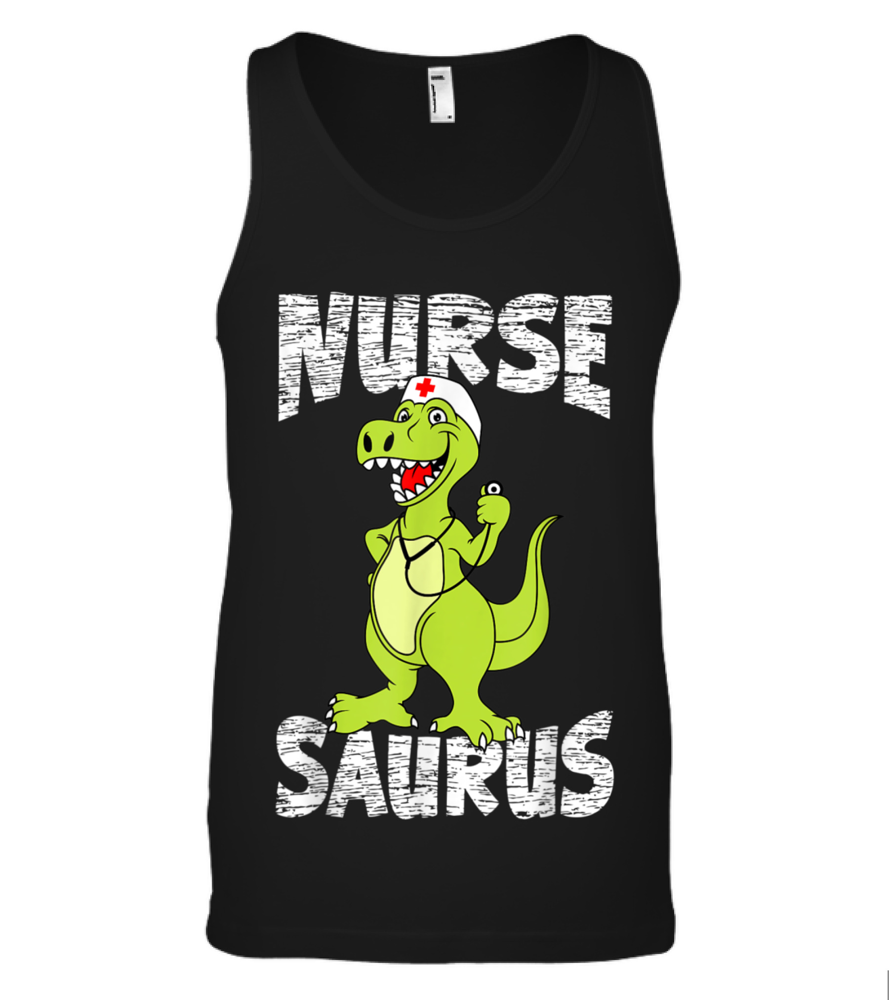 NurseSaurus Nurse for RN LPN Tank Top