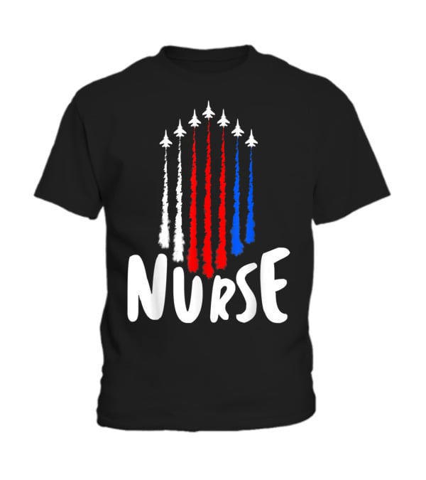 Nurse 4th of July American Flag Pat Toddler T-Shirt Nurse 4th of July American Flag Pat Toddler T-Shirt