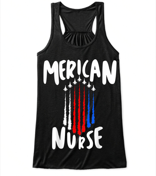 Nurse 4th of July Red White Blue Ai Flowy Tank Top Nurse 4th of July Red White Blue Ai Flowy Tank Top
