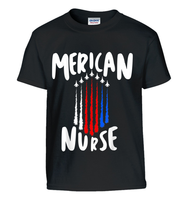 Nurse 4th of July Red White Blue Ai Kids T-Shirt Nurse 4th of July Red White Blue Ai Kids T-Shirt
