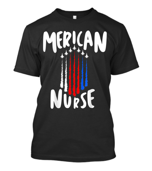 Nurse 4th of July Red Whi...T-Shirt Nurse 4th of July Red Whi...T-Shirt
