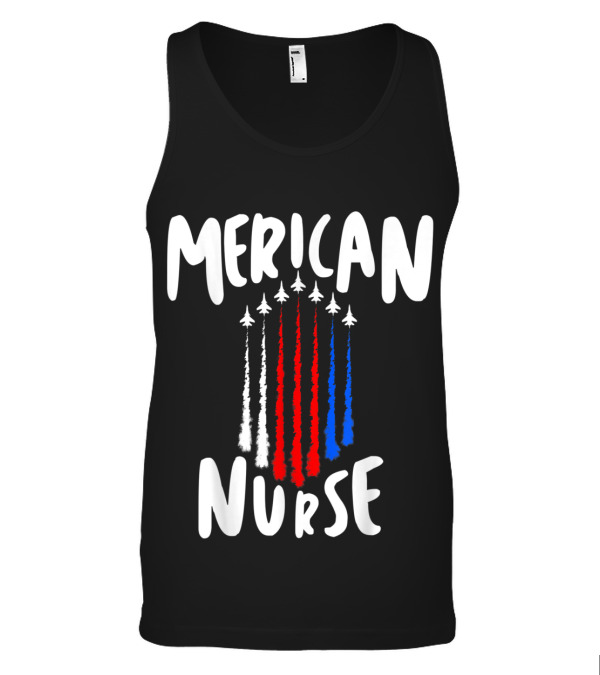 Nurse 4th of July Red White Blue Ai Tank Top Nurse 4th of July Red White Blue Ai Tank Top