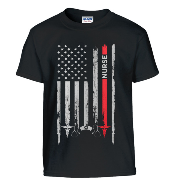 Nurse American Flag T Gif Kids T-Shirt Nurse American Flag T Gif Kids T-Shirt