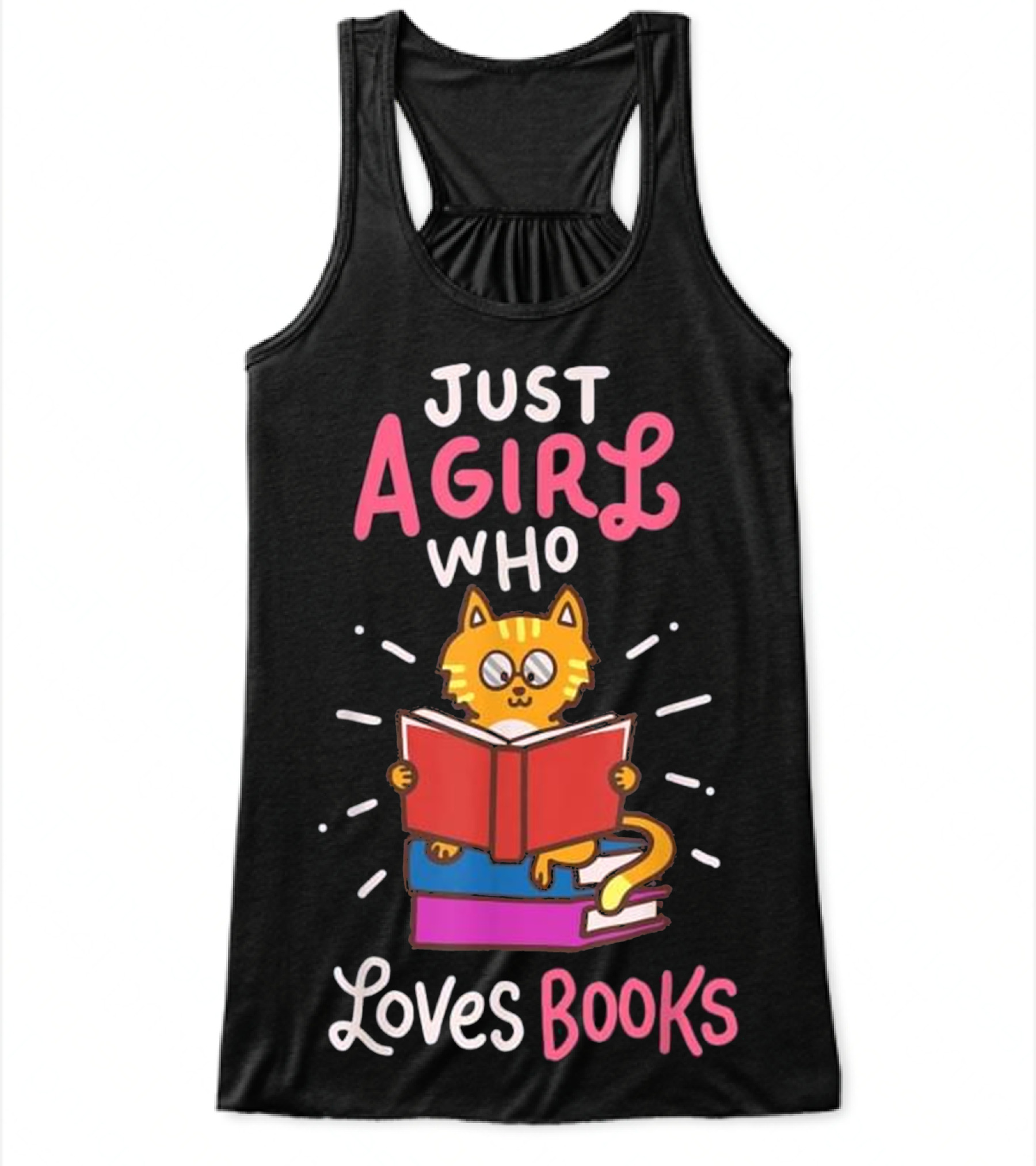Book Lover Bookworm Reade...Flowy Tank Top Book Lover Bookworm Reade...Flowy Tank Top