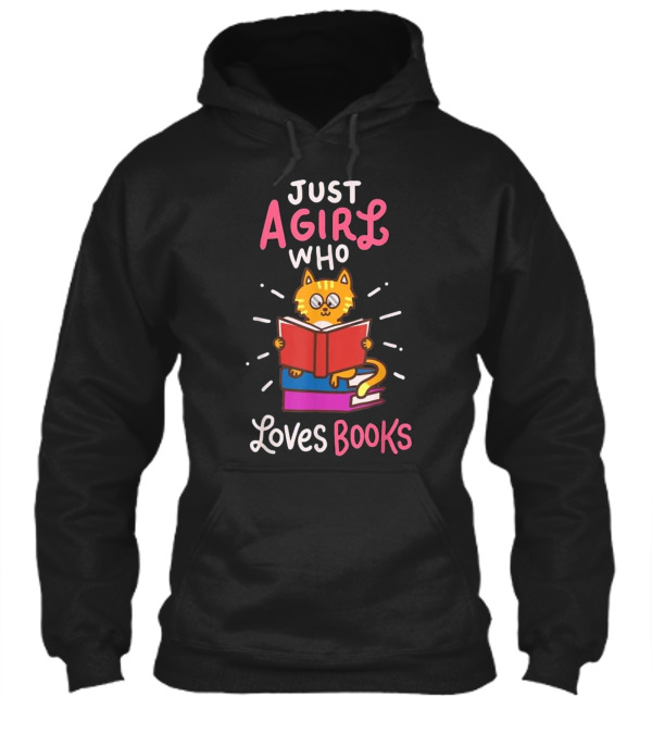 Book Lover Bookworm Reader Reading Cat Hoodie Book Lover Bookworm Reader Reading Cat Hoodie