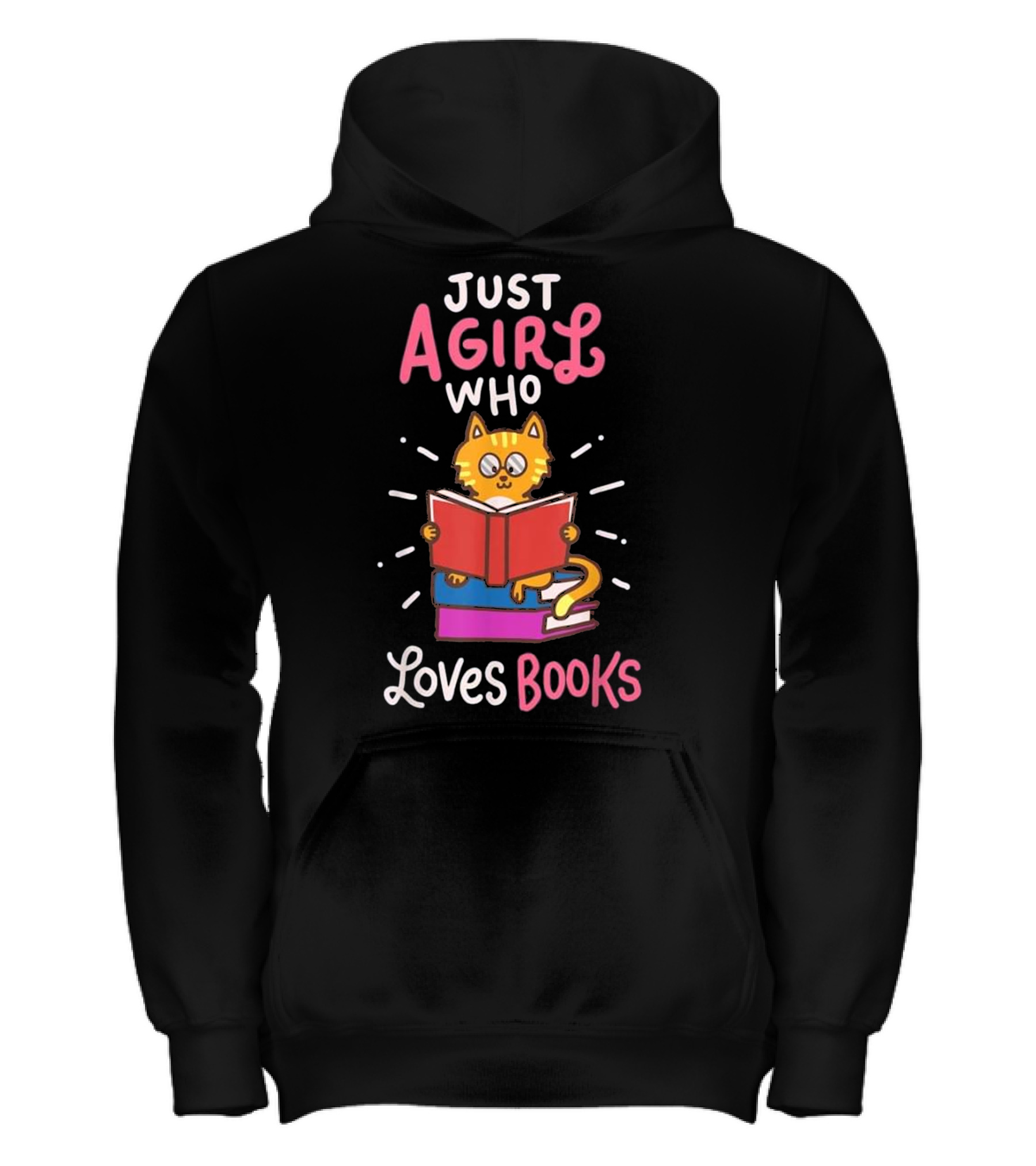 Book Lover Bookworm Reade...Kids Hoodie 