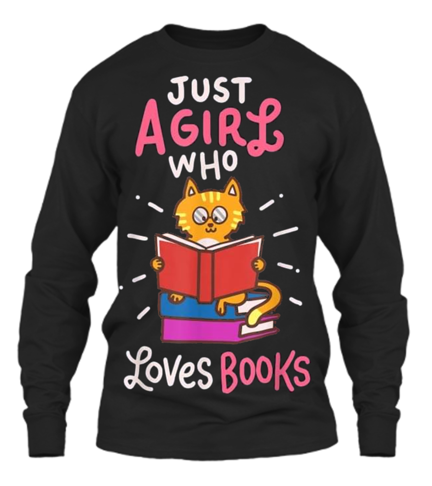 Book Lover Bookworm Reade...Unisex Long Sleeve 