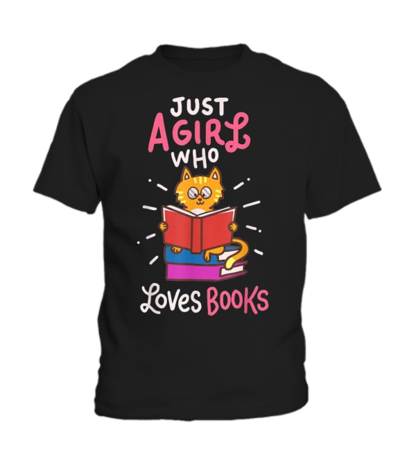Book Lover Bookworm Reader Reading Cat Toddler T-Shirt Book Lover Bookworm Reader Reading Cat Toddler T-Shirt
