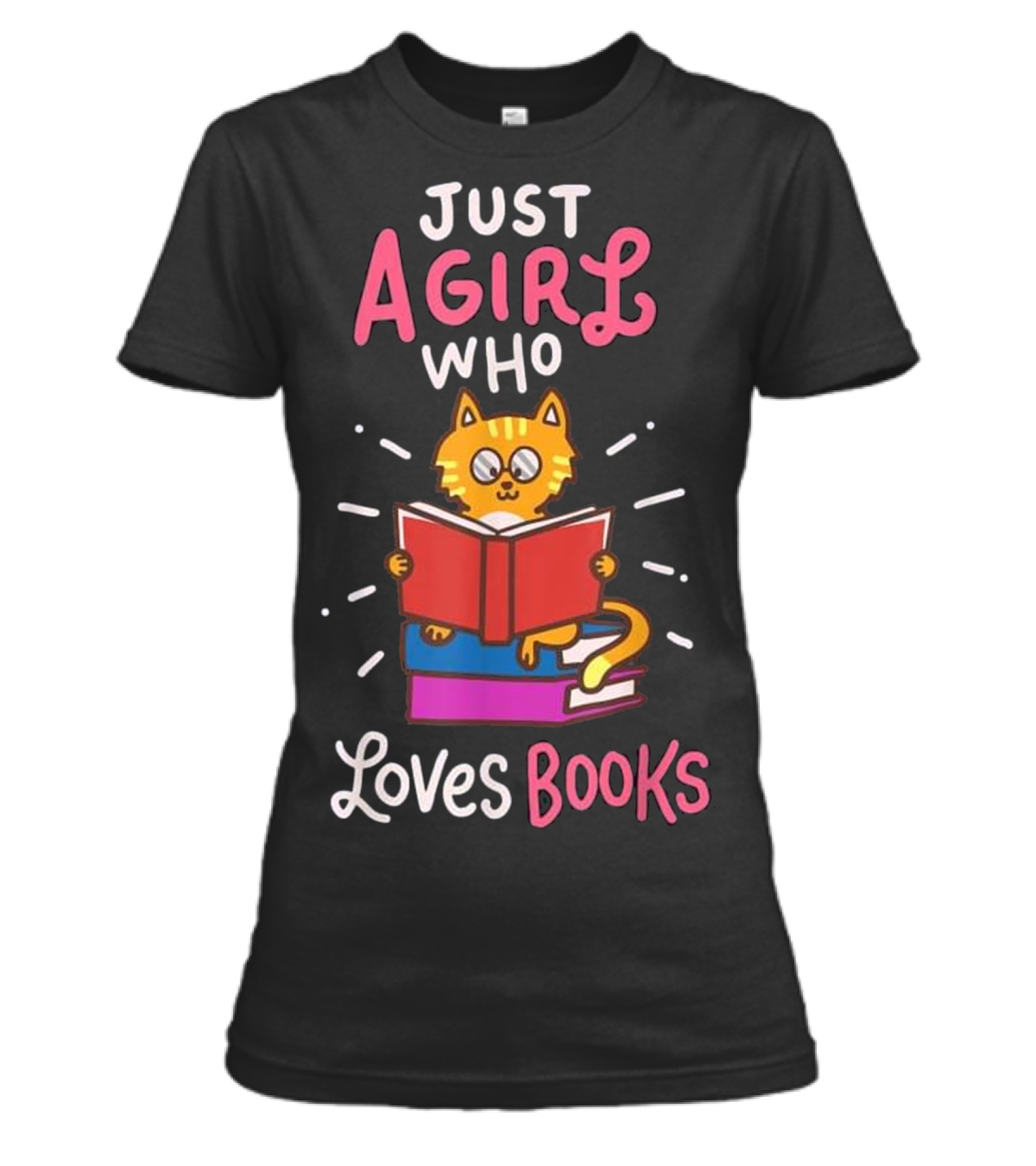 Book Lover Bookworm Reade...Womens T-Shirt 