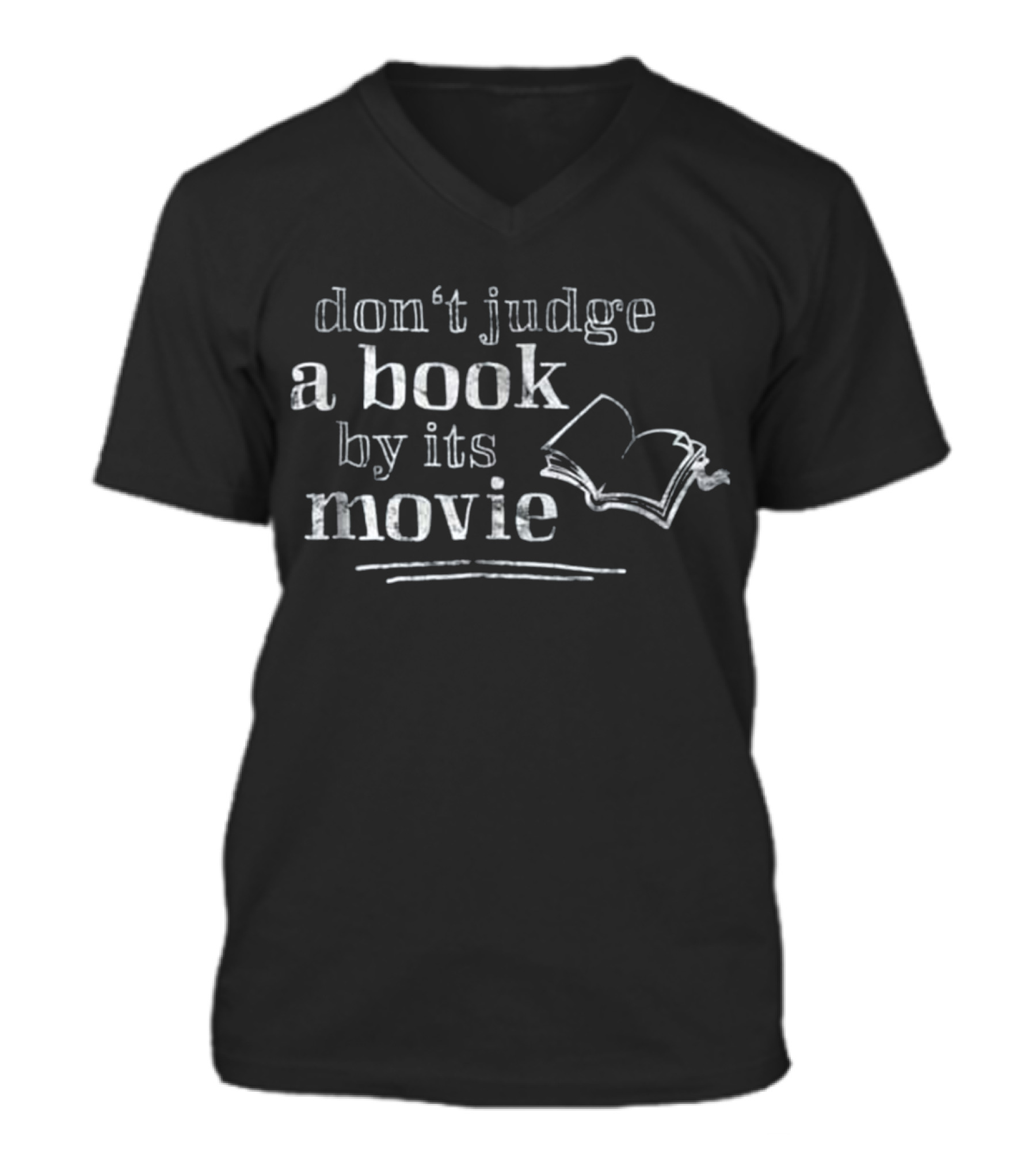 Book Nerd Gift Readers Re...V-Neck Unisex T-Shirt 