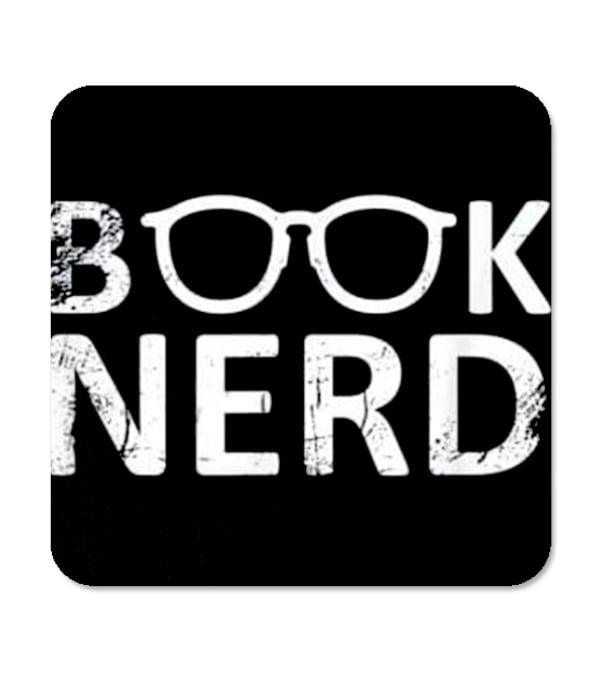 Book Nerd Funny Gift Read...Coaster Book Nerd Funny Gift Read...Coaster