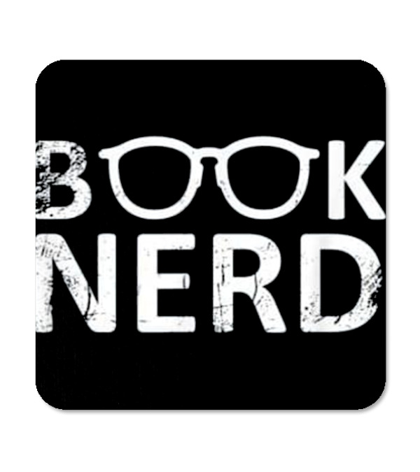 Book Nerd Funny Gift Reading Li Coaster Book Nerd Funny Gift Reading Li Coaster