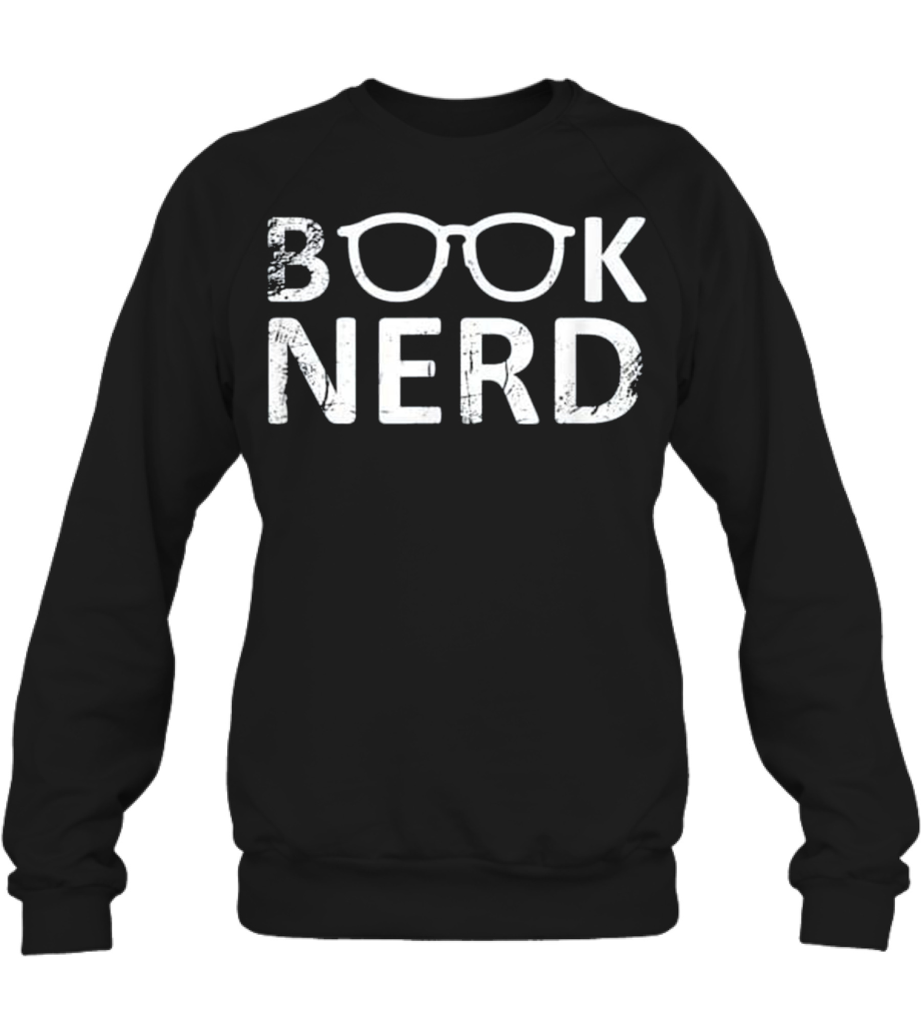 Book Nerd Funny Gift Reading Li Crewneck Sweatshirt