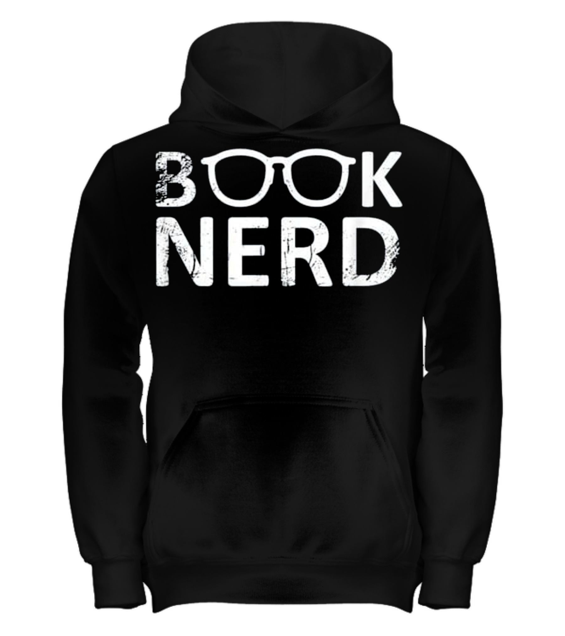 Book Nerd Funny Gift Read...Kids Hoodie 
