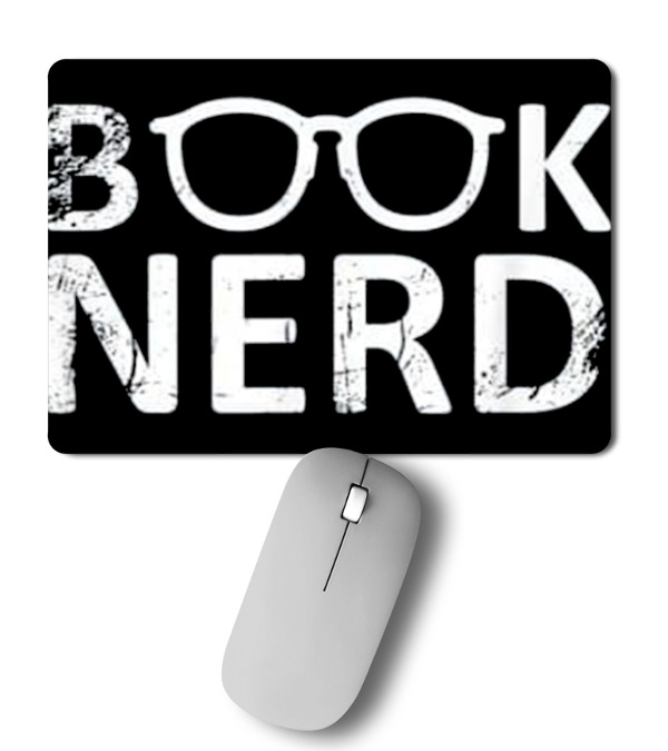 Book Nerd Funny Gift Reading Li Mousepad Book Nerd Funny Gift Reading Li Mousepad