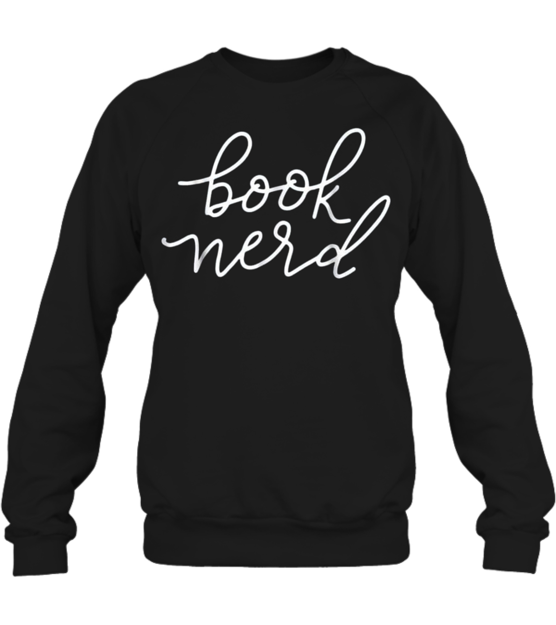 Book Nerd Funny Gift Reading Libr Crewneck Sweatshirt
