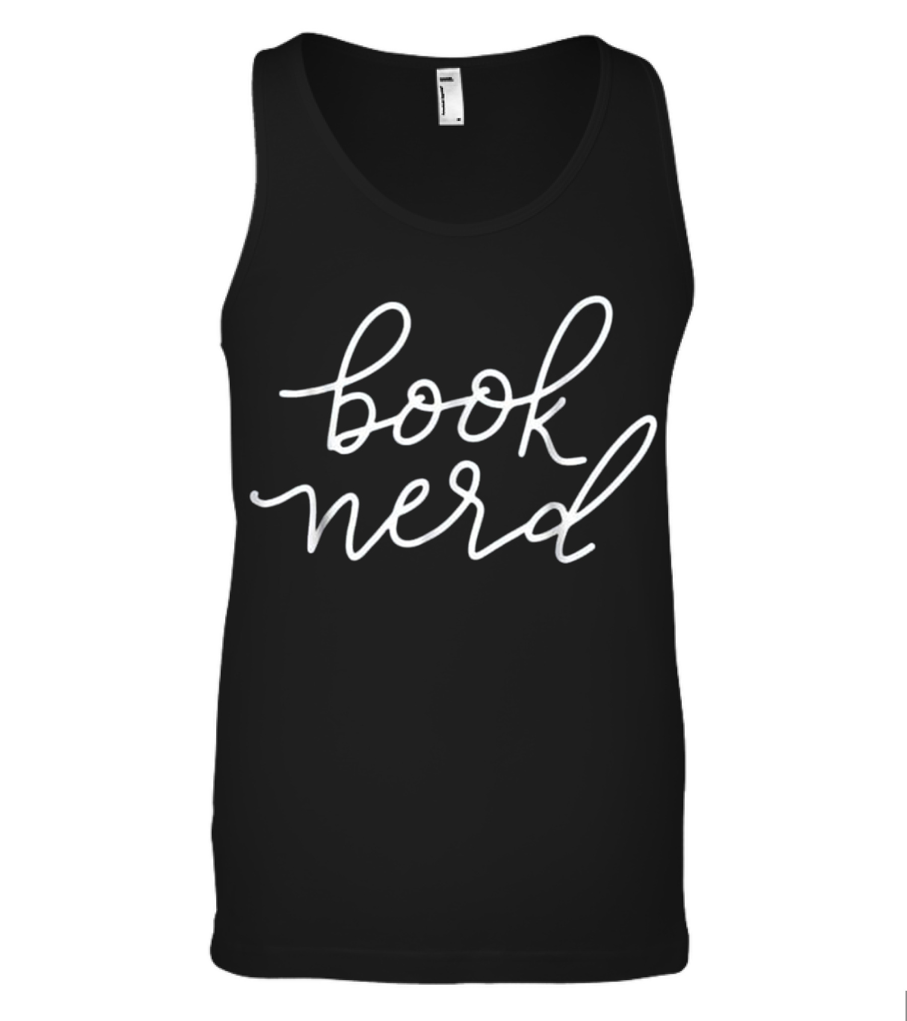 Book Nerd Funny Gift Read...Tank Top 