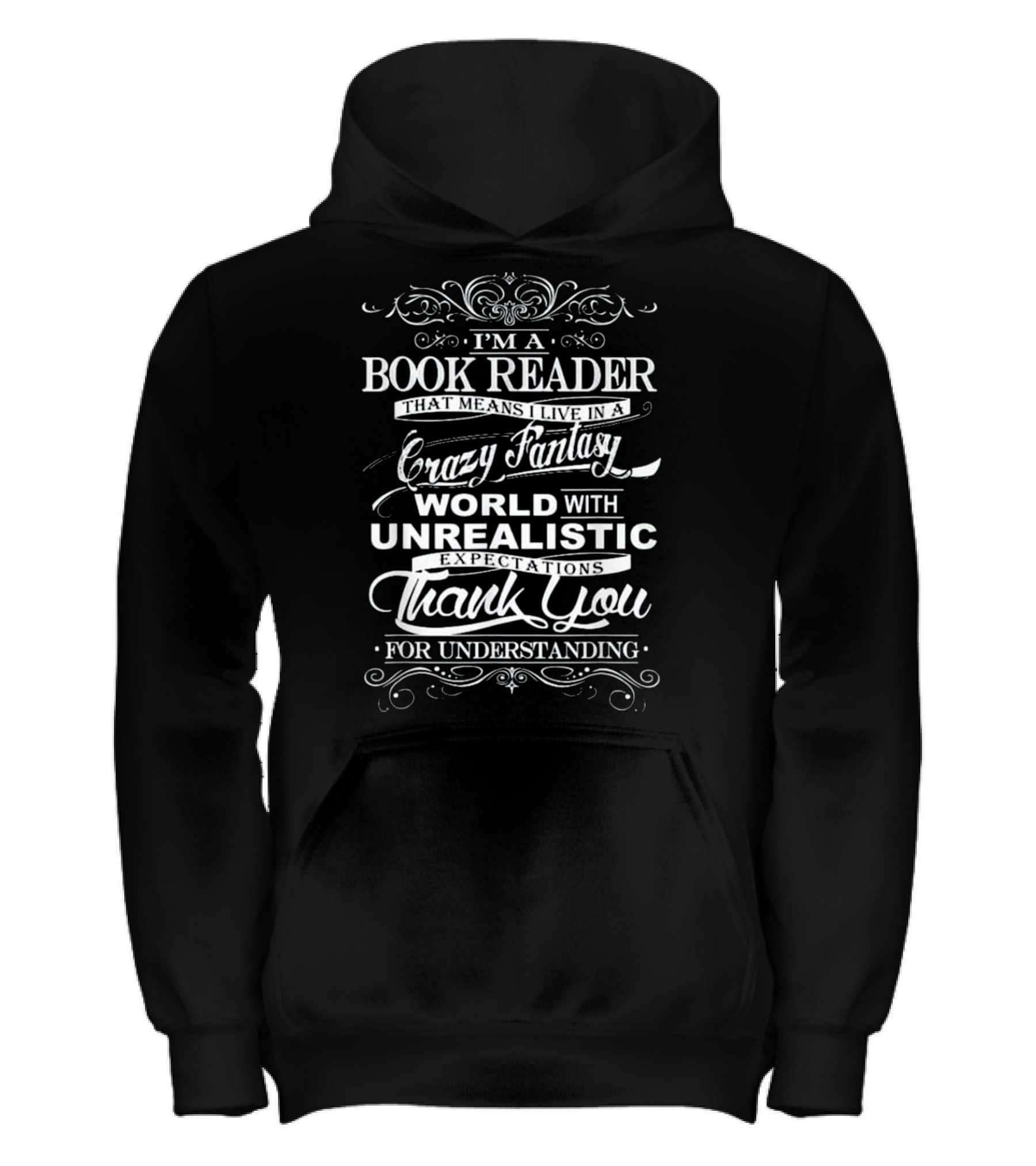 Book Reader - I'm Book Reader Gift Kids Hoodie