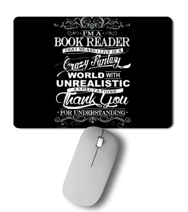 Book Reader - I'm Book Reader Gift Mousepad Book Reader - I'm Book Reader Gift Mousepad