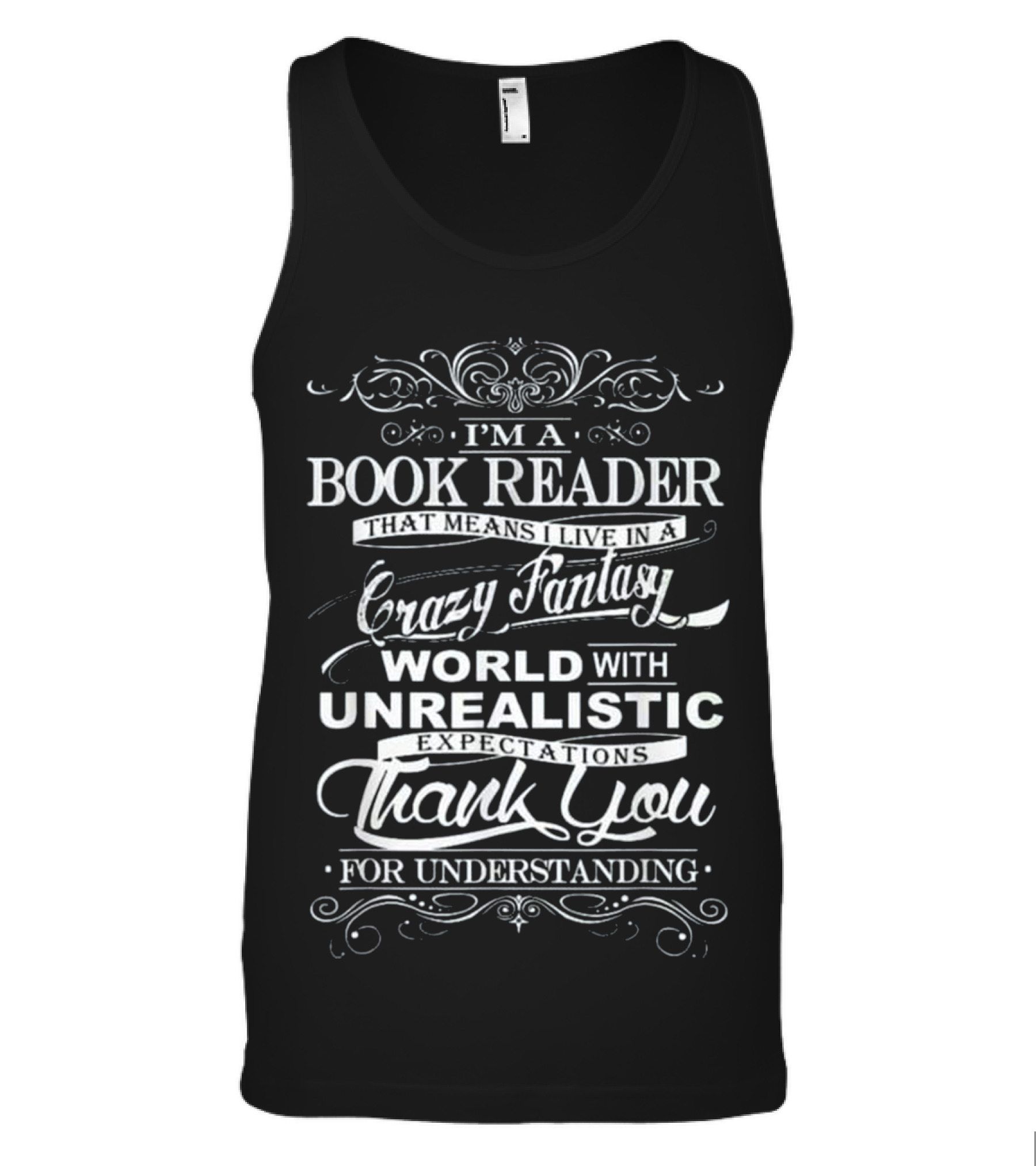 Book Reader - I'm Book Reader Gift Tank Top