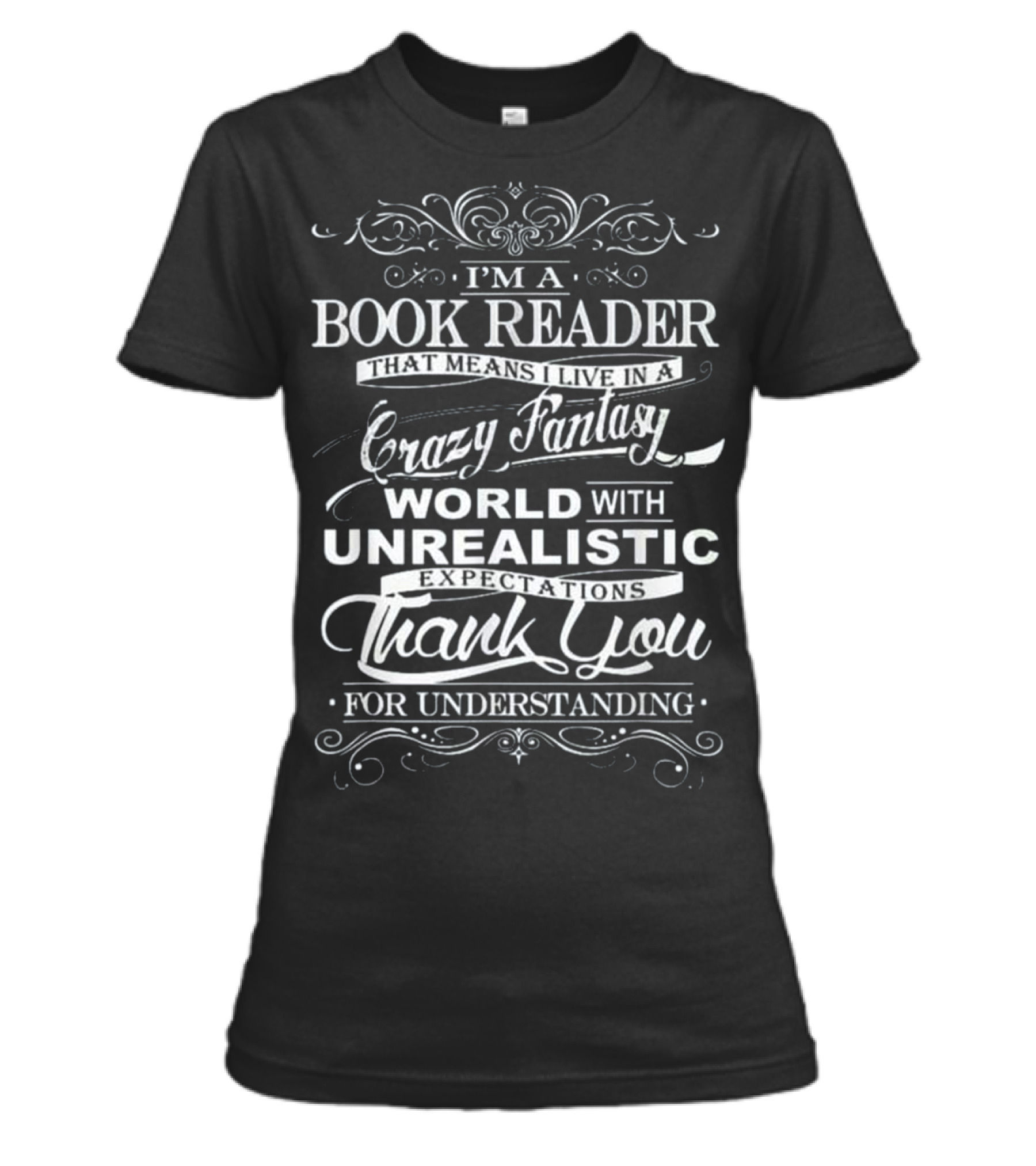 Book Reader - I'm Book Reader Gift Womens T-Shirt