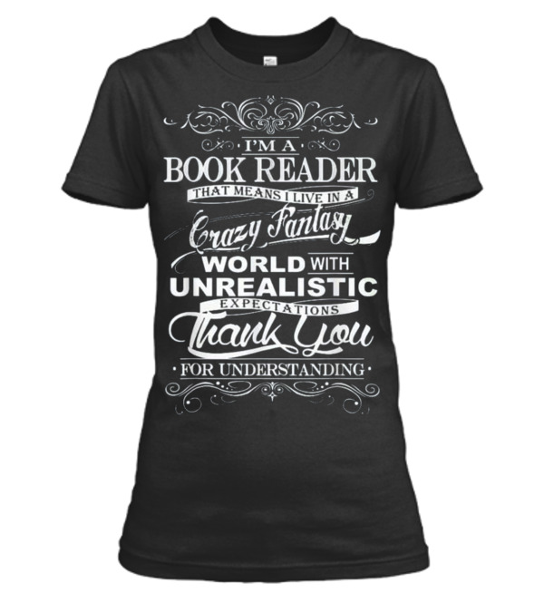 Book Reader - I'm Book Reader Gift Womens T-Shirt Book Reader - I'm Book Reader Gift Womens T-Shirt