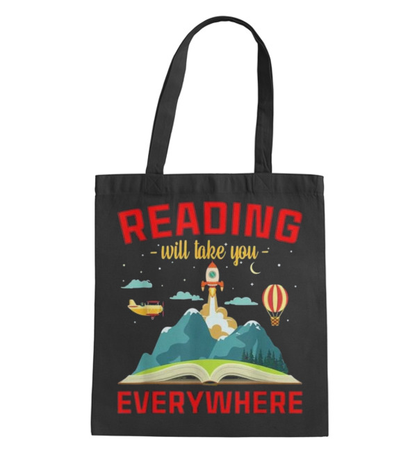 Book Reading Reading Will Take You Tote Bag Book Reading Reading Will Take You Tote Bag
