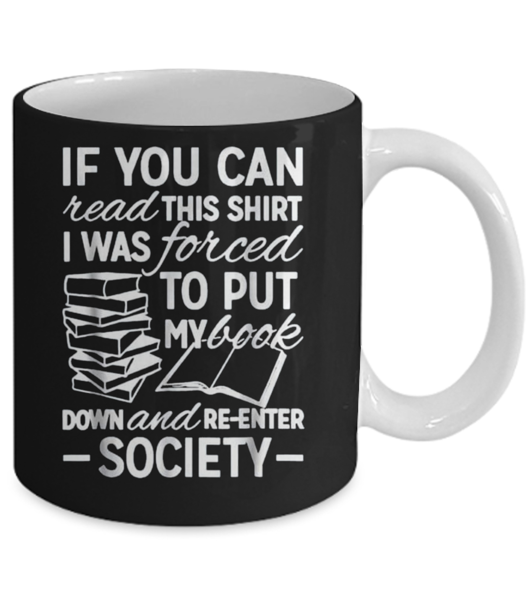 Book Shirts - Book Reading Lover Mug