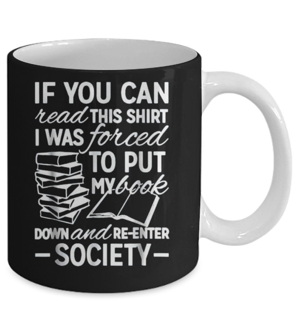 Book Shirts - Book Reading Lover Mug Book Shirts - Book Reading Lover Mug