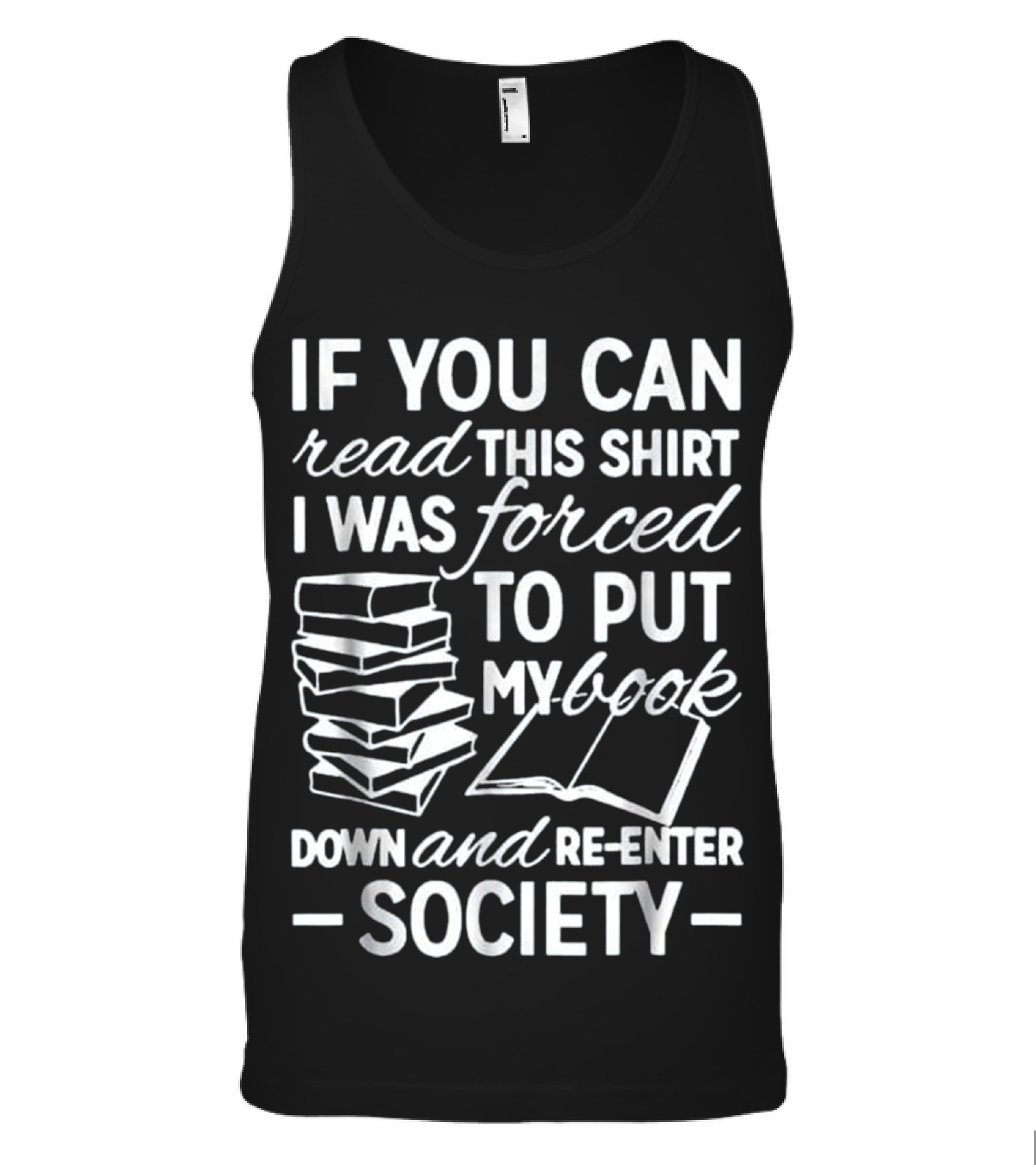 Book Shirts - Book Reading Lover Tank Top