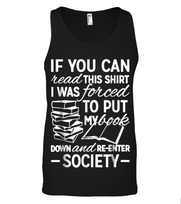 Book Shirts - Book Reading Lover Tank Top Book Shirts - Book Reading Lover Tank Top