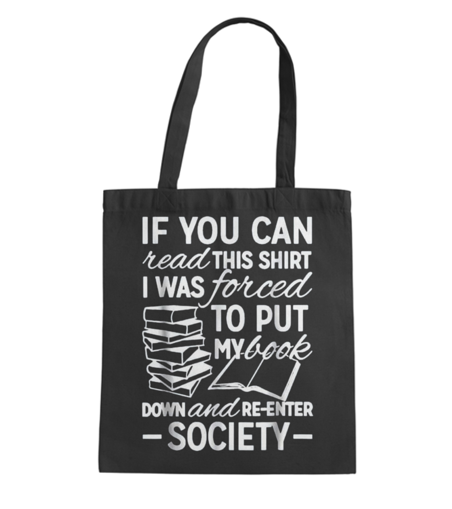 Book Shirts - Book Reading Lover Tote Bag