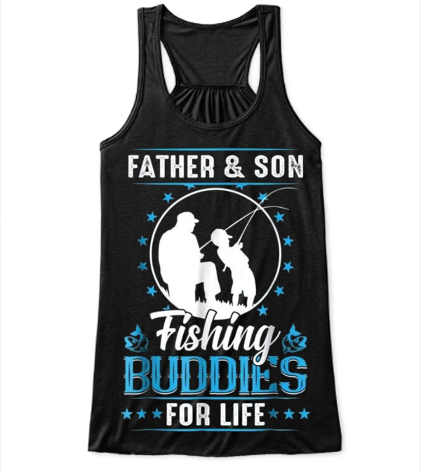 Father & Son Fishing Buddies for Life F Flowy Tank Top Father & Son Fishing Buddies for Life F Flowy Tank Top