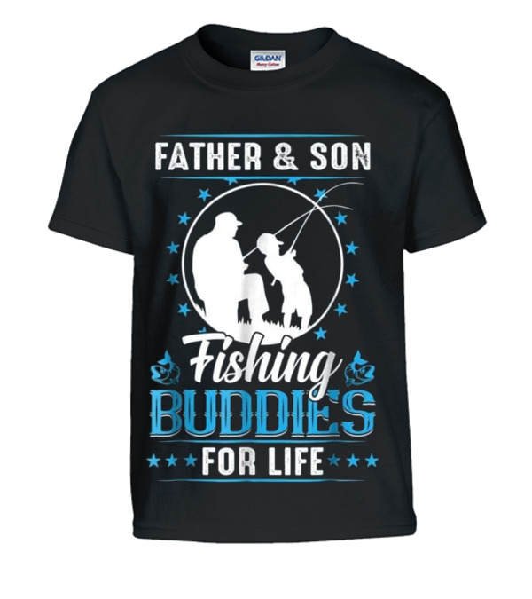 Father & Son Fishing Budd...Kids T-Shirt Father & Son Fishing Budd...Kids T-Shirt