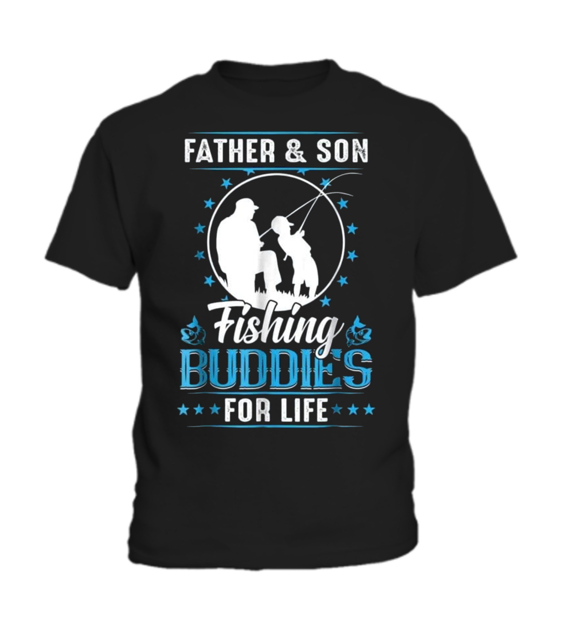 Father & Son Fishing Buddies for Life F Toddler T-Shirt