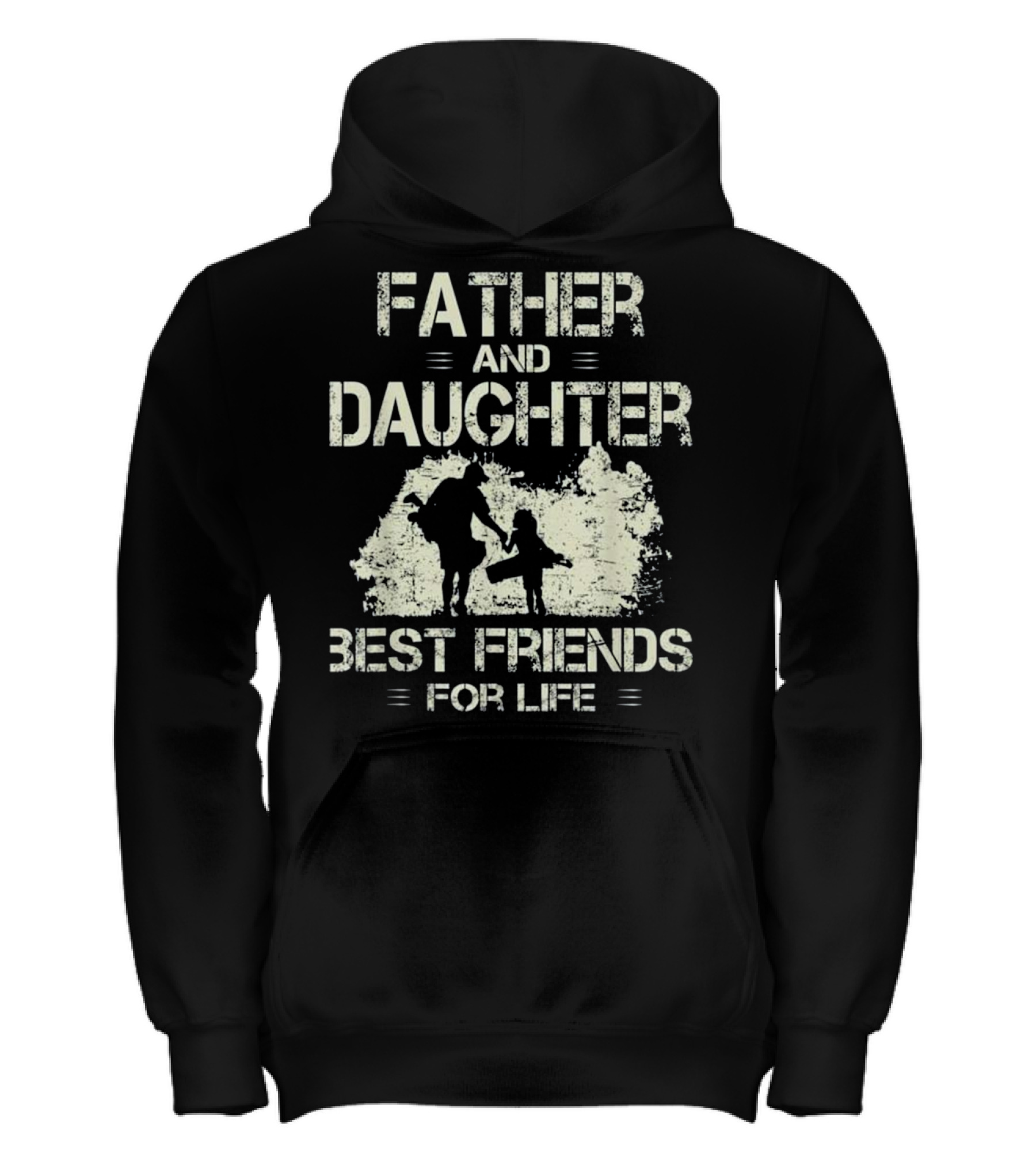 Father and daughter best friends for life go Kids Hoodie
