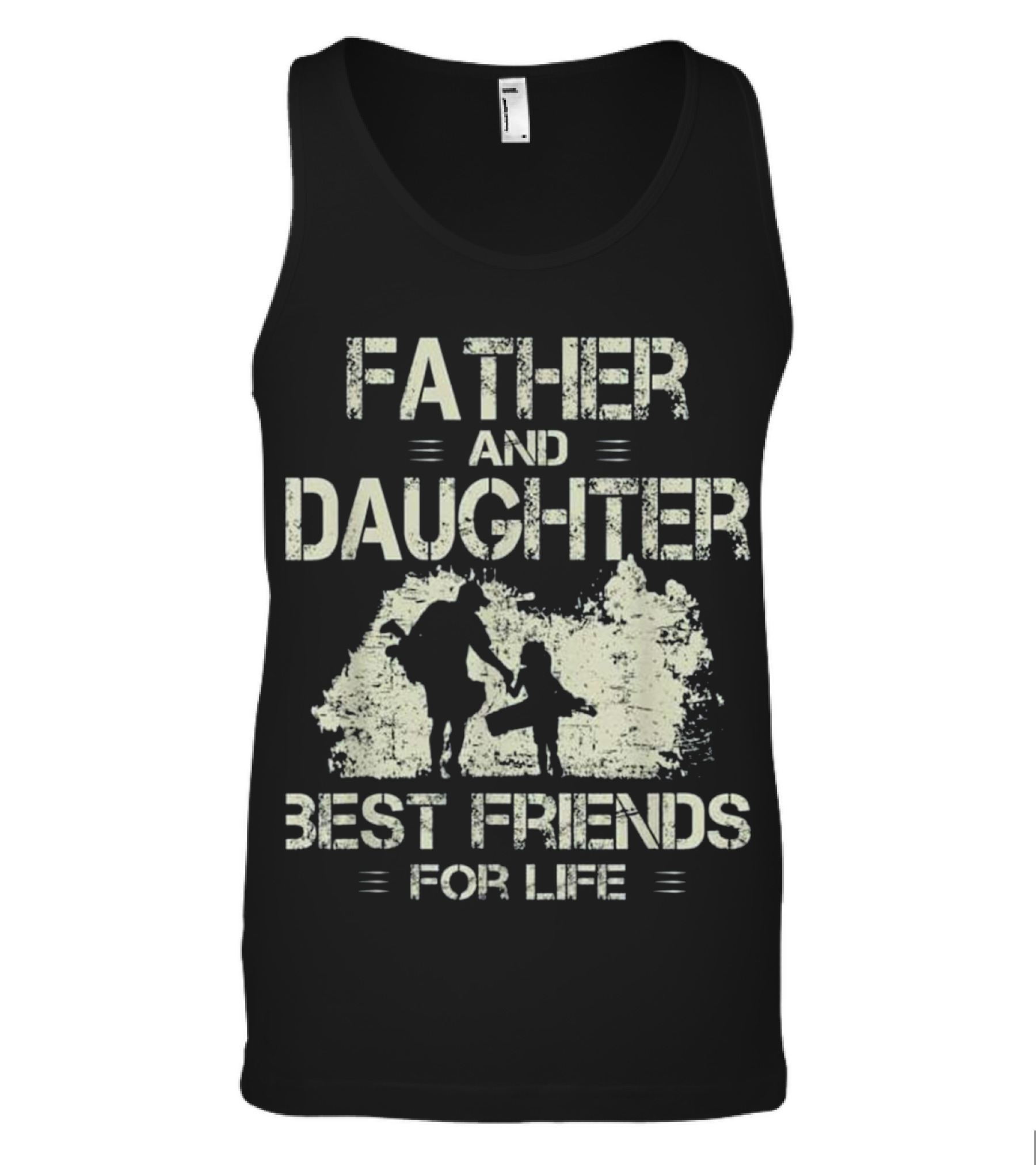 Father and daughter best friends for life go Tank Top