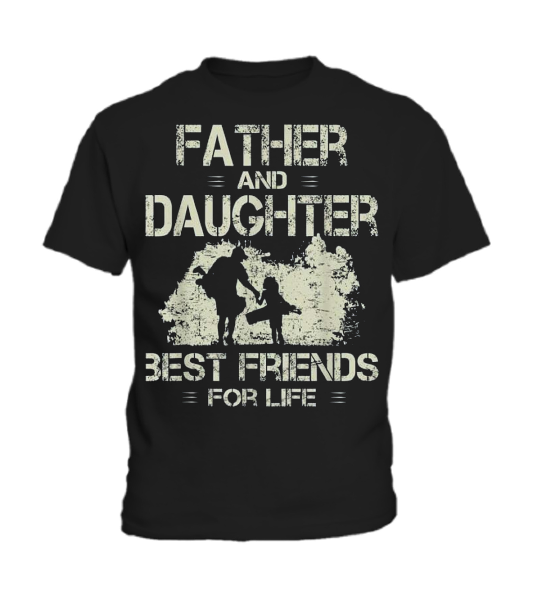 Father and daughter best friends for life go Toddler T-Shirt