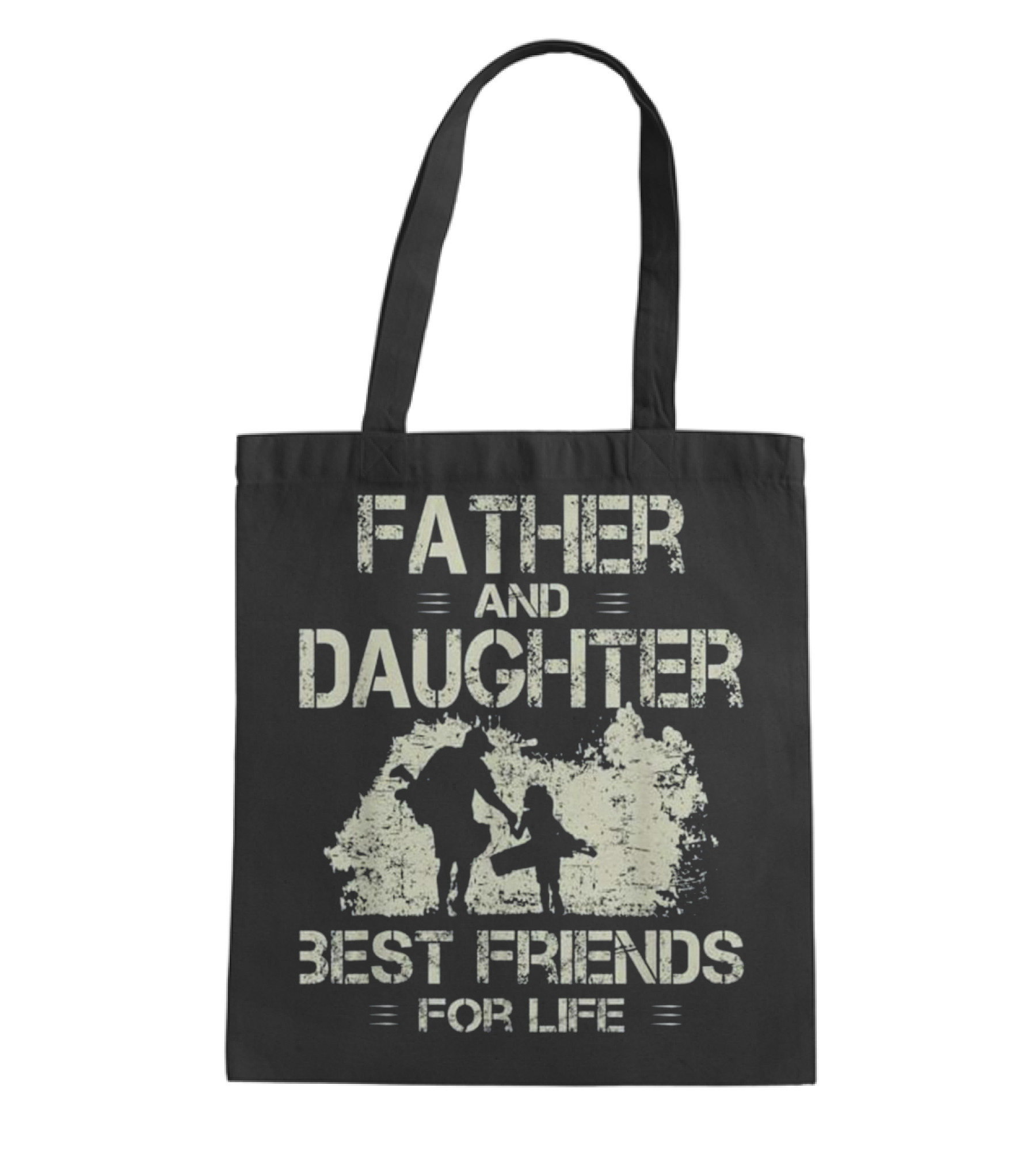 Father and daughter best friends for life go Tote Bag