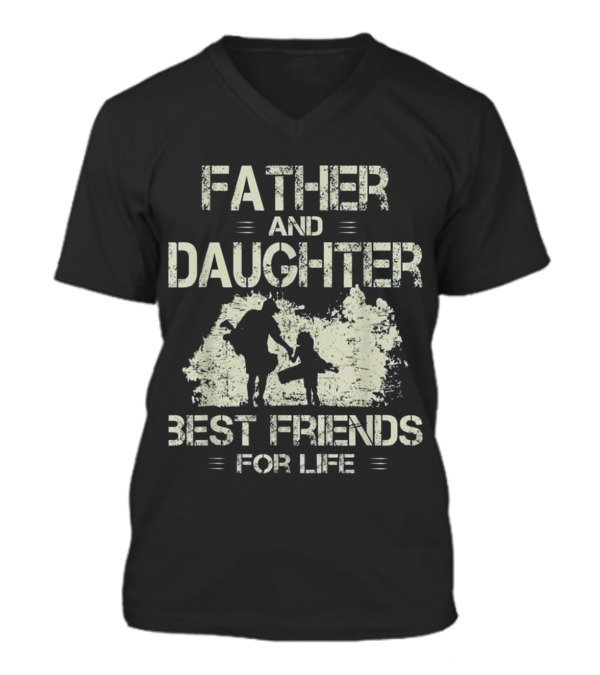 Father and daughter best ...V-Neck Unisex T-Shirt Father and daughter best ...V-Neck Unisex T-Shirt