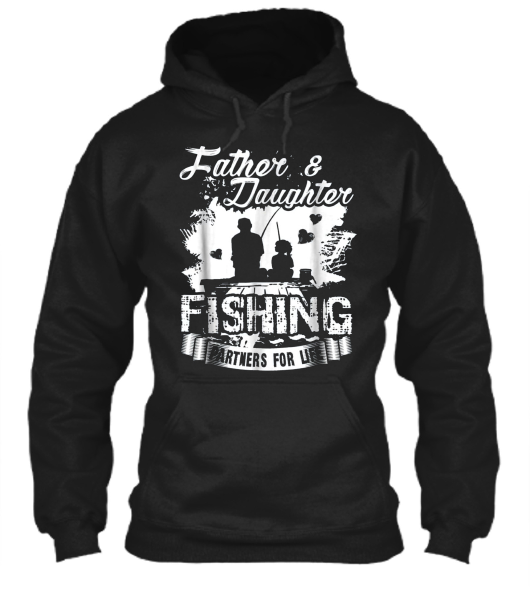 Father And Daughter Fishing Partners Hoodie