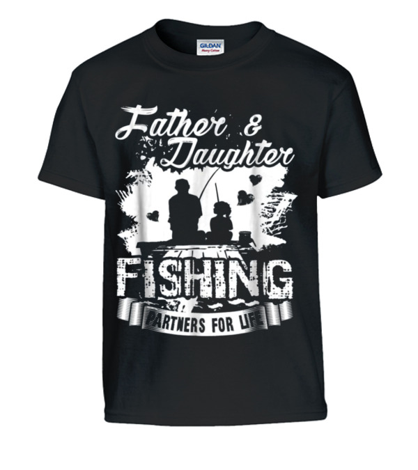 Father And Daughter Fishi...Kids T-Shirt Father And Daughter Fishi...Kids T-Shirt