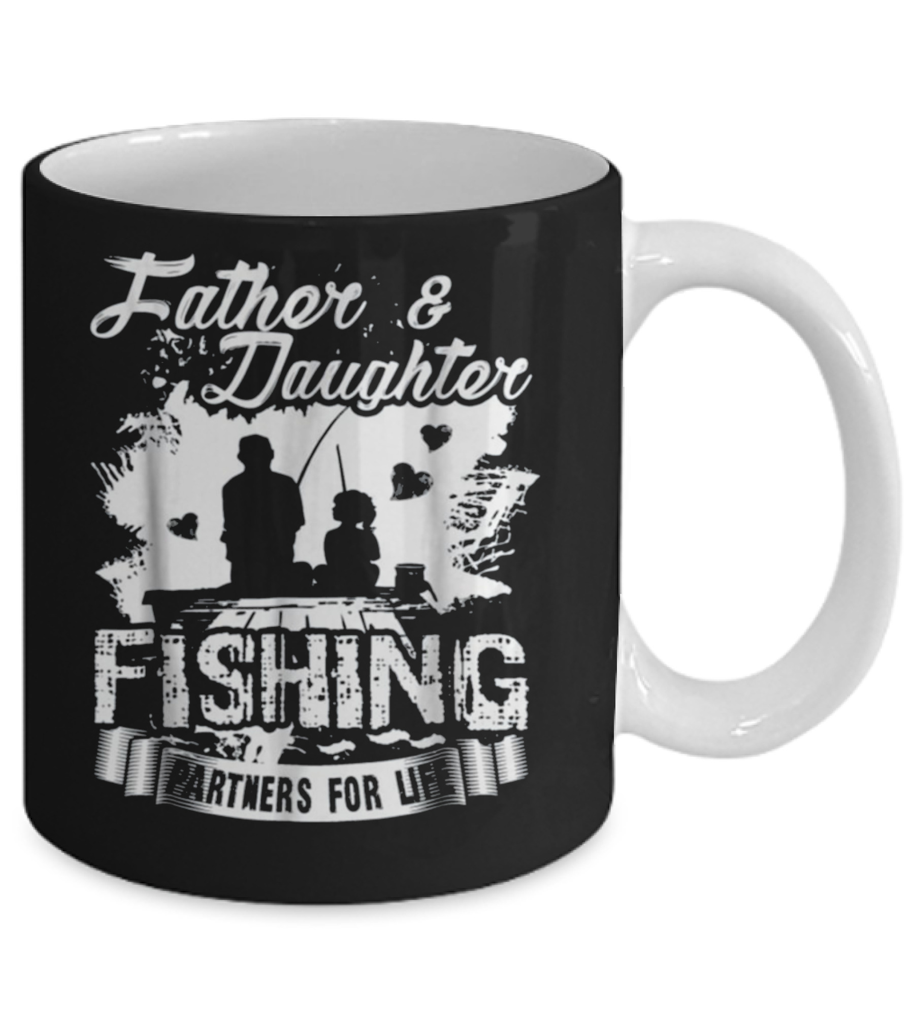 Father And Daughter Fishing Partners Mug