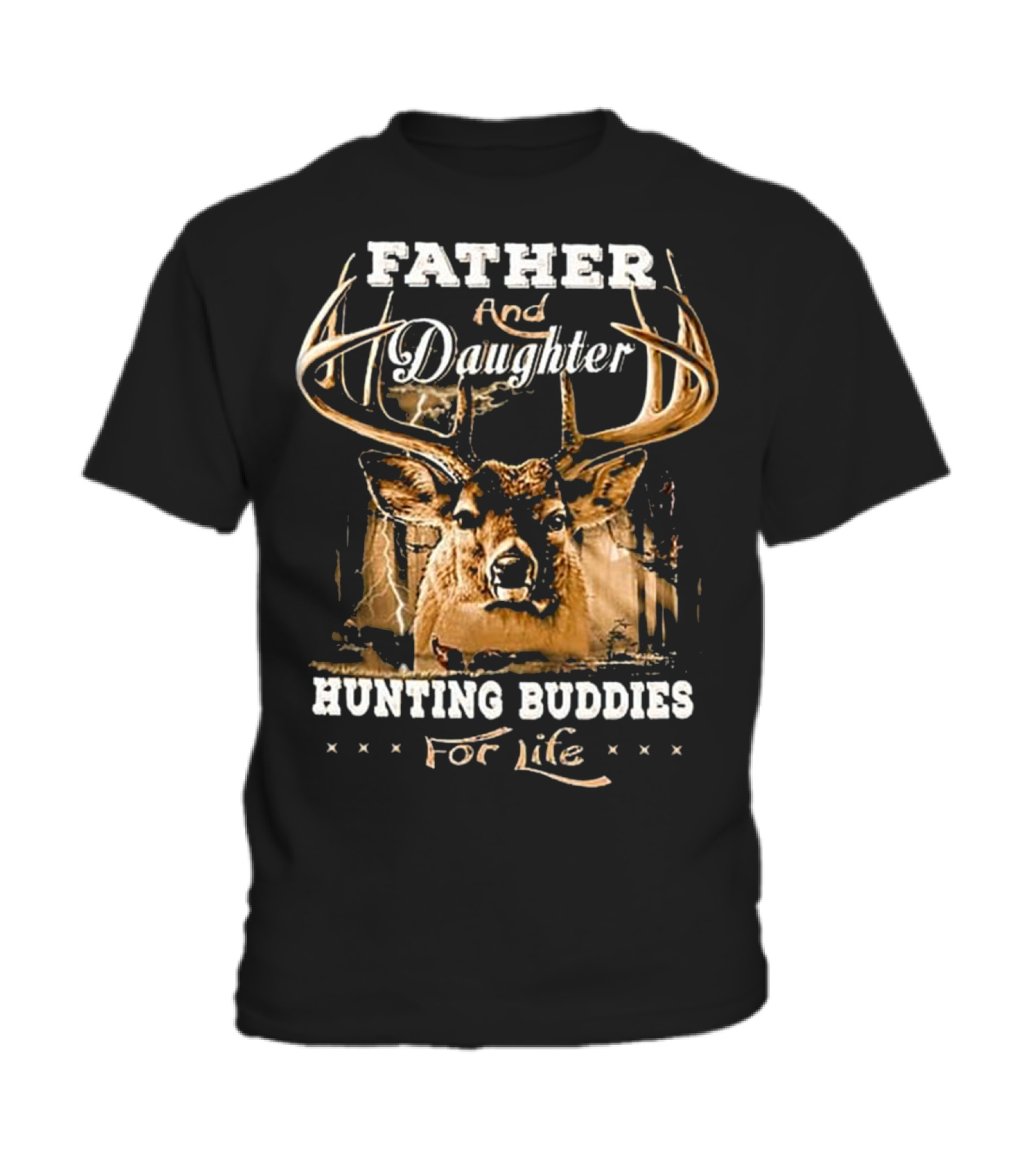 Father and daughter hunting buddies for l Toddler T-Shirt