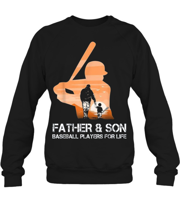 Father And Son Baseball P...Crewneck Sweatshirt Father And Son Baseball P...Crewneck Sweatshirt