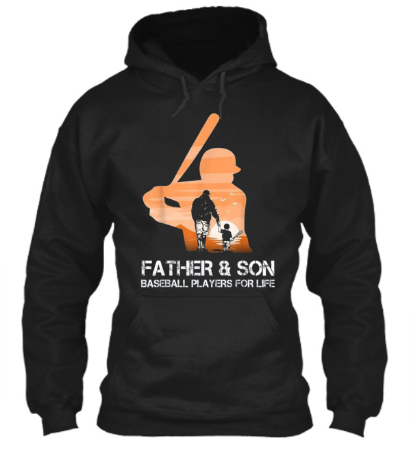 Father And Son Baseball Players For Li Hoodie Father And Son Baseball Players For Li Hoodie